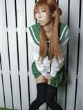 [Cosplay] 2013.04.09  Big boobs Saya Takagi 性感制服诱惑(103)